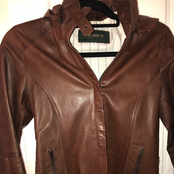Brand new leather jacket from Italy - Picture 2 of 6